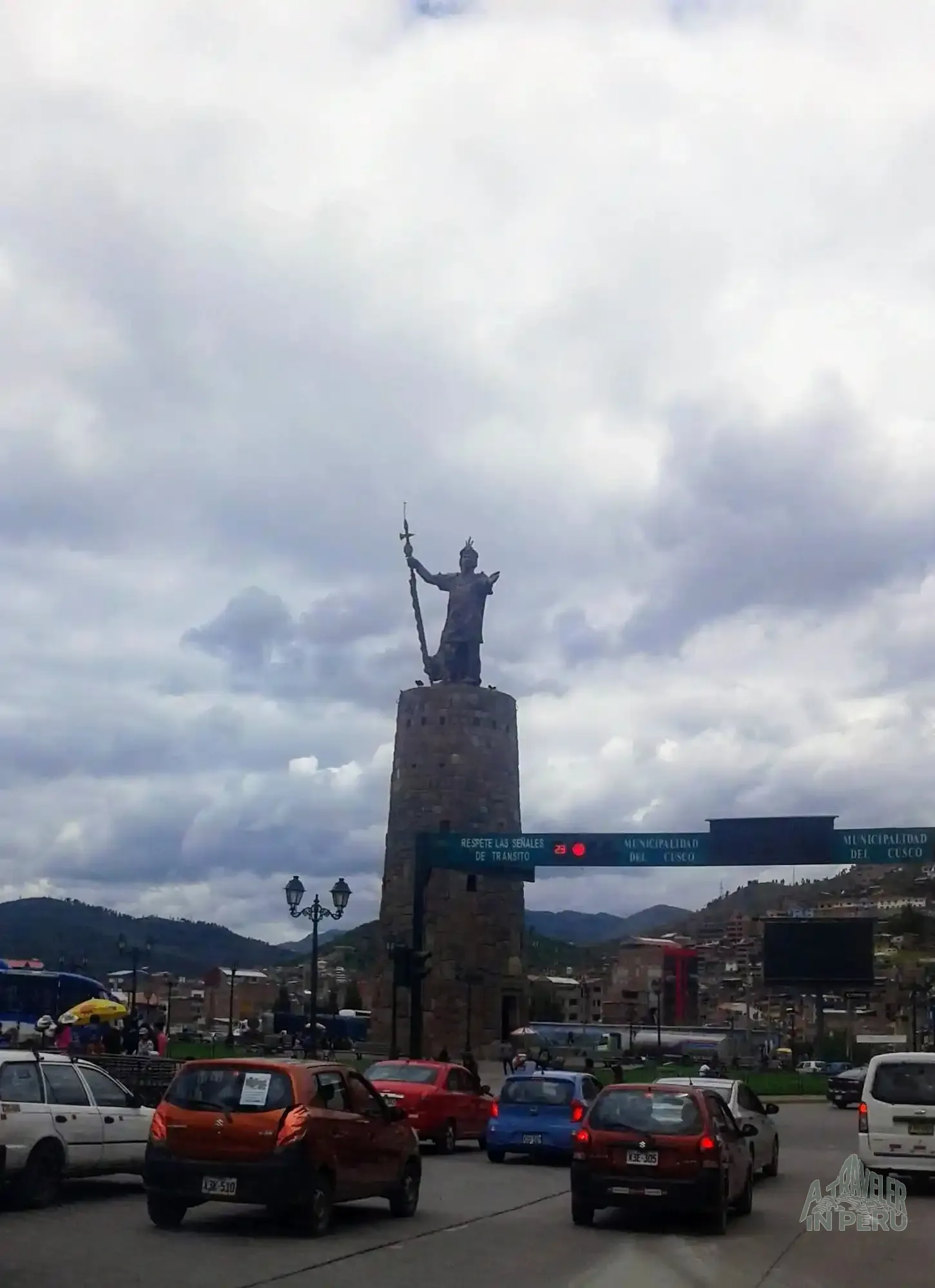 Rainy arrival in Cusco