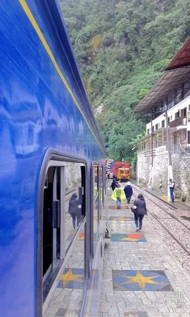 Panoramic views from the train