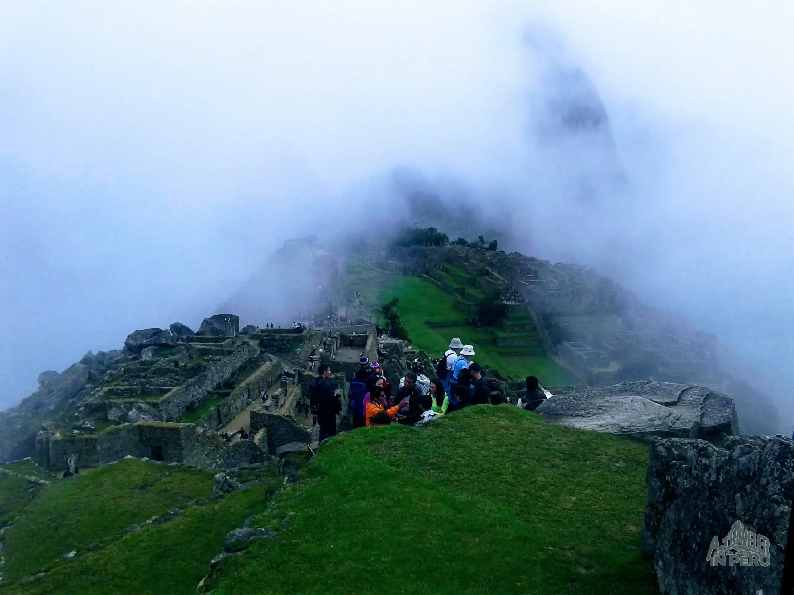 The mysterious cloudy Inca citadel
