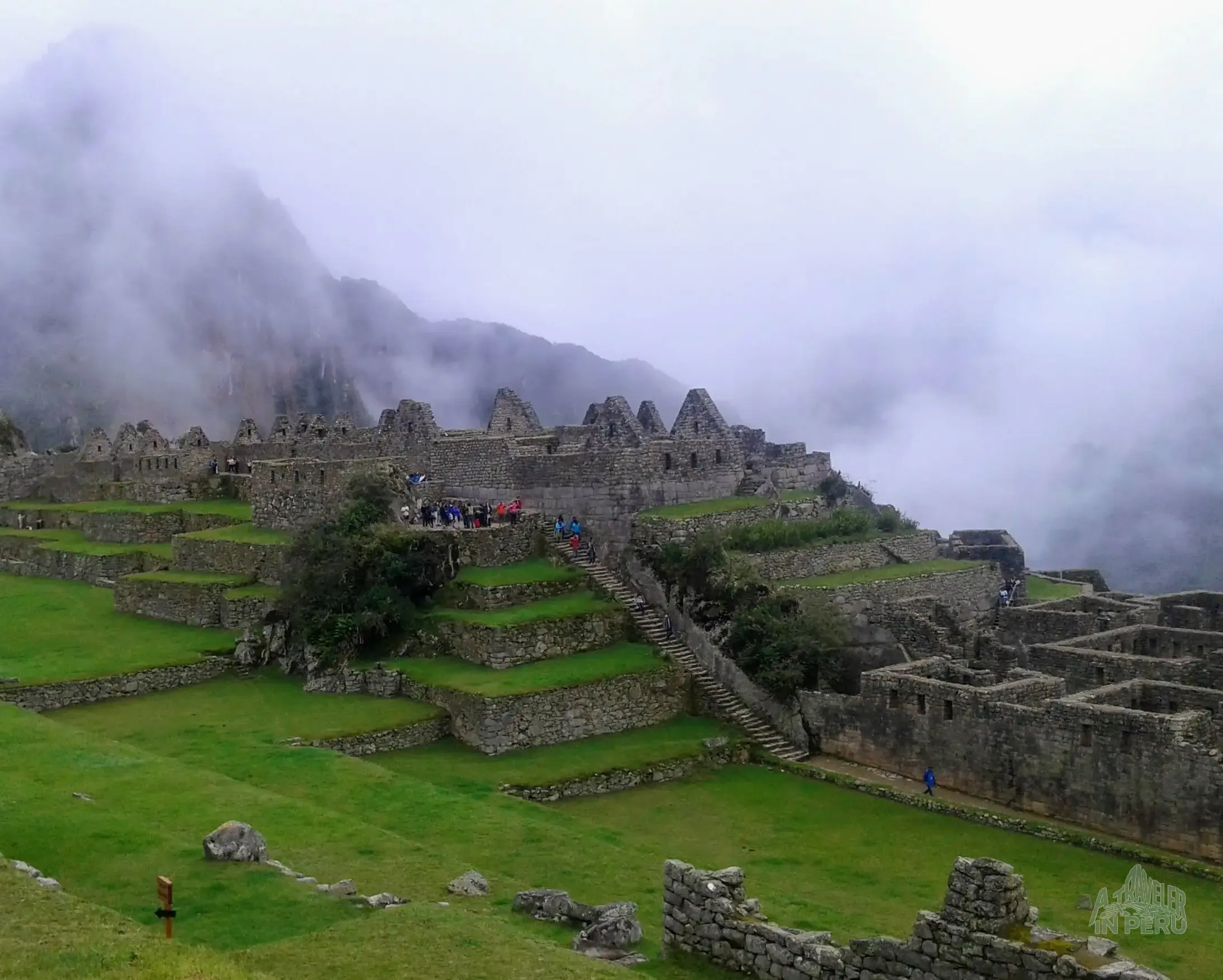 Agricultural terraces of the ancient Incas