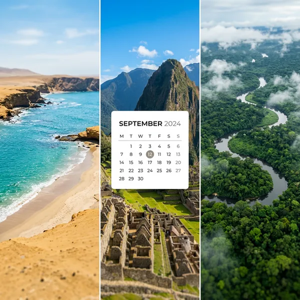 Perú Travel Calendar